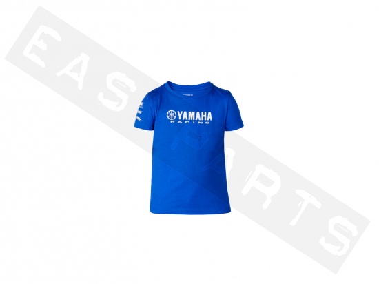 T-shirt YAMAHA Paddock Blu Essentials Bruges Blu Bambino